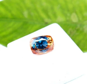 Cushion CUT NATURAL BI-COLOR PITAMBARI SAPPHIRE CERTIFIED LOOSE GEMSTONE 20+ CT - Picture 1 of 10