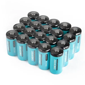 20x1600mAh CR123A CR123 Lithium Photo Battery Photo 3V CR17345 DL123A Camera - Picture 1 of 9