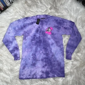 TINY TINAS WONDERLANDS PURPLE TIE DYE SHIRT SIZE MEDIUM PURPLE STALLION - Picture 1 of 5
