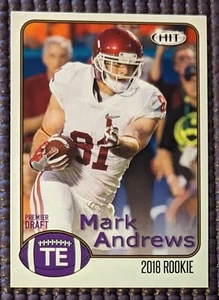 2018 Sage Hit Mark Andrews #30 Oklahoma Sooners Baltimore Ravens RC Mint - Picture 1 of 2