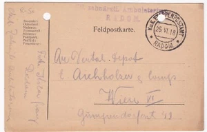 K.u.K. Mil.zahnärztl. Ambulatorium Radom,Etappenpostamt Radom - Bild 1 von 5