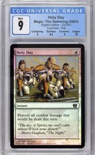 HOLY DAY Eighth 8th Edition Foil CGC 9.0 Graded MTG [Card Kingdom]