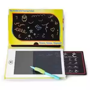 The Desi Doll Ⓡ Baby Girls Boy Kids Arabic Alphabet LCD Tracing Tablet Gift - Picture 1 of 9