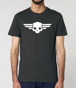 Helldivers - gaming - skull - video game - logo - Men's Fit T-shirt - Picture 1 of 41