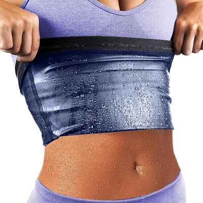 Sweat Waist Trimmer Trainer Belt Wrap Belly Sweat Band Sauna Slimming Belt - Изображение 1 из 4