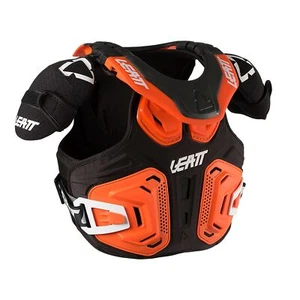 Gilet Leatt 2024 Fusion 2.0 Gioventù Bracciale Arancione Motocross MX Quad Bambini - Foto 1 di 4