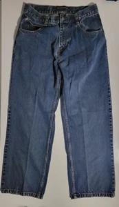 Vintage South Pole Blue Jeans Mens 34x30 Denim Pants Straight Leg Y2K Casual - Picture 1 of 7