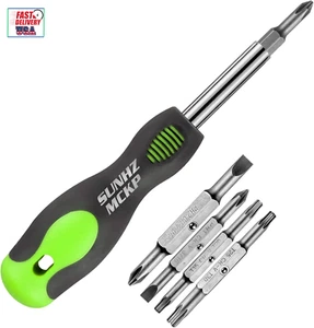 8 in 1 Screwdriver, Portable Multi-Purpose Screwdriver Set,High-Strength Bits, P - Picture 1 of 12