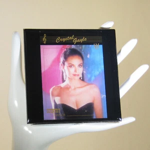 CRYSTAL GAYLE Limited Edition Collector Card Music Drink Coaster – Handmade - Picture 1 of 4