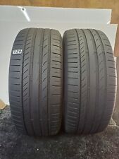 2x 235 50 18 97V  Continental Conti Sport Contact 5 Tread 5.3/4.9mm Tested 