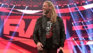 WWE Edge Returns Monday Night RAW 2021 100% Echt Echtleder Jacke 2XL - Bild 1 von 18