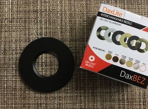 DaxLite Fire Rated Downlight spot light Bezel Black matt finish DXFBEZBK - Picture 1 of 12