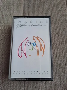 John Lennon Imagine --- DOUBLE AUDIO CASSETTE (1988) Original Soundtrack - Picture 1 of 12