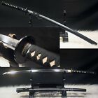  Ton gehärtet 1095 Stahl japanischer Samurai Katana voller Tang scharfes Schwert