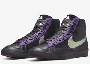 DX4982 001 Nike Blazer Mid ' 77 Doernbecher Ayman Black Court Purple 8.5 Mens