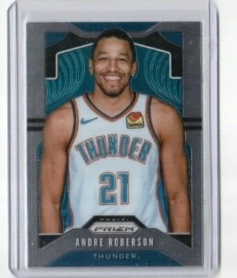 Basketball 2019-20 Panini Prizm Base Card # 187 Andre Roberson OKC Thunder - Image 1 of 2