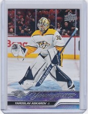 2023/24 Upper Deck Yaroslav Askarov Young Guns Rookie Card #204