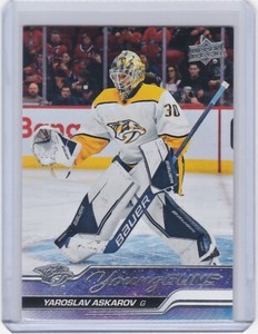2023/24 Upper Deck Yaroslav Askarov Young Guns Rookie Card #204