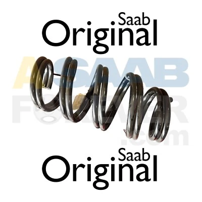 SAAB 9-3 SPORT SPRINGS PAIR 2007-2011 FRONT 4D 5D NEW GENUINE OEM 93190608 - Image 1 of 4