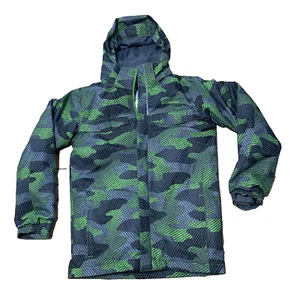 COLUMBIA Jacket Youth Large 14/16 Interchange Ski Thermal 2-in-1 Snow Coat Green - Picture 1 of 22