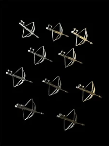 Lot of 10 Scarlett Crossbows GI Joe Vintage 1982/1983 Style Custom Red Laser - Picture 1 of 3