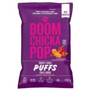 6 Bags of Angie's Boom Chicka Pop Gluten-Free Sweet Chili Baked Puffs, 170g Each - Picture 1 of 3