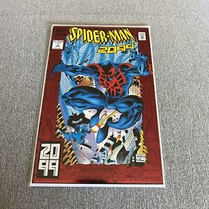 Spider-Man 2099 #1 NM Red Foil Cover 1st Solo Miguel O'Hara Marvel 1992