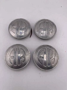 American Racing Wheels Silver Center Caps #899927-28 Custom Wheel Center Cap (4) - Picture 1 of 6