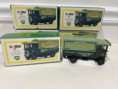 CORGI DIECAST AEC 508 FORWARD CONTROL 5 TON CABOVER POTTER'S ASTHMA CURE - BOXED - Image 1 of 4