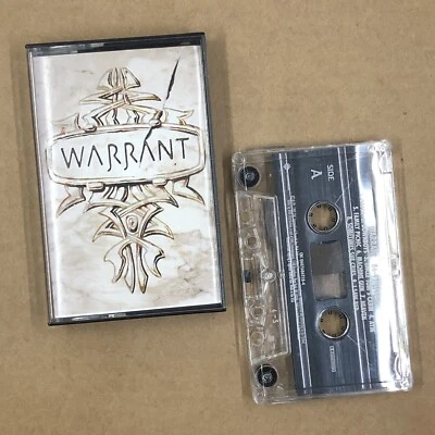 WARRANT Cassette Tape 80s Metal Glam '86-'97 LIVE CHERRY PIE UNCLE TOMS CABIN - Image 1 of 4