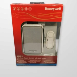 Honeywell DC315SP2 Home Kit Carillon sans Fil 150m Blanc, 6 mélodies NEUF / NEW - Imagen 1 de 3