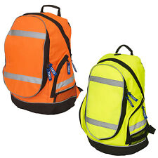 Yoko Hi Vis Viz Visibility Safety Workwear Work London Rucksack Backpack Bag