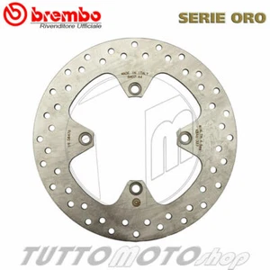 DISCO FRENO POST BREMBO SERIE ORO 68B407A4 TRIUMPH BONNEVILLE T100 2005 IN POI - Foto 1 di 4