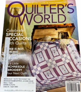 Quilter's World Magazine June 2007 Celebrate Special Occasions w/ Quilts - Picture 1 of 1