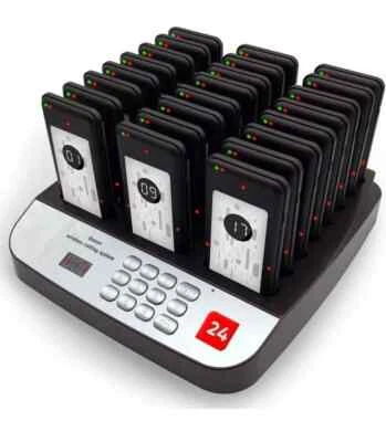 CORUM SECURITY NOLAS Social Distancing Pagers for Restaurants Paging System Lineup Waiting Queu