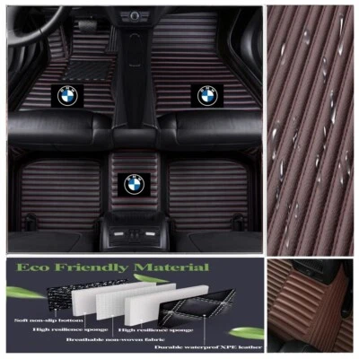 Fit for BMW All Models Car Floor Mats Custom Auto Liner Carpets Waterproof Pads - Изображение 1 из 4