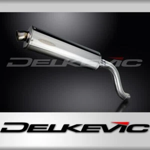 TRIUMPH SPEED TRIPLE 955i 02-04 HI LEVEL 450mm OVAL STAINLESS BSAU EXHAUST KIT - Picture 1 of 4
