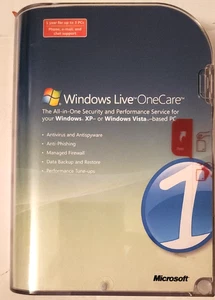 Windows Live OneCare All-In-One Security and Performance Service - New & Sealed - Picture 1 of 2