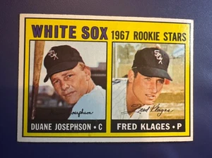 1967 Topps #373 White Sox Rookie Stars Josephson/Klages *Envío gratuito* - Imagen 1 de 2