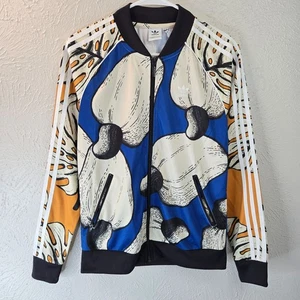 Adidas Farm Rio Superstar Chaqueta de Pista Multicolor Artística Estampado Completo Top Atlético - Imagen 1 de 13