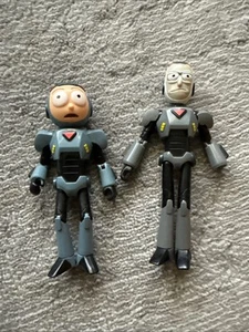 2018 Rick & Morty Action Figures SERIES 2 Rick & Morty in Suit 5” Adult Swim - Picture 1 of 3