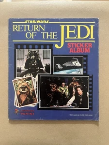 STAR WARS RETURN OF THE JEDI 1983 PANINI STICKER ALBUM 100% COMPLETE - Picture 1 of 10