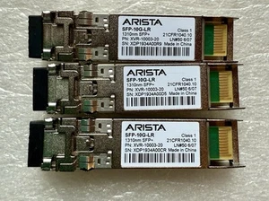 NEW Genuine ARISTA SFP-10G-LR - 10GBASE-LR XVR-10003-20 Transciever - Picture 1 of 2