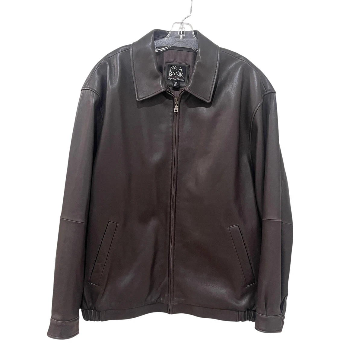 Jos. A. Bank Leather Outer Shell Coats, Jackets & Vests for Men
