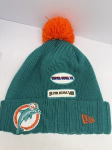 New Era Vintage NFL beanie Miami Dolphins - Picture 1 of 6