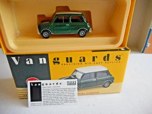 Vanguards VA25002 Mini Cooper Green/White 1:43   + box - Picture 1 of 9
