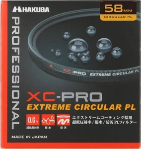 HAKUBA PL Filter 58mm Circular PL Reflectance 0.6% No Color Unevenness Cont 58mm - Picture 1 of 10