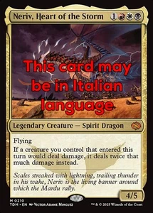 MTG NERIV, HEART OF THE STORM EXC - NERIV, CUORE DELLA TEMPESTA 210 - TDM - Picture 1 of 1