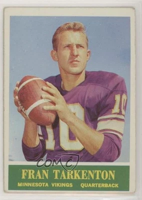 1964 Philadelphia Fran Tarkenton #109 HOF - Image 1 of 2