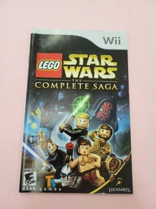 LEGO Star Wars: The Complete Saga (Wii, 2007) Manual Only - Picture 1 of 3
